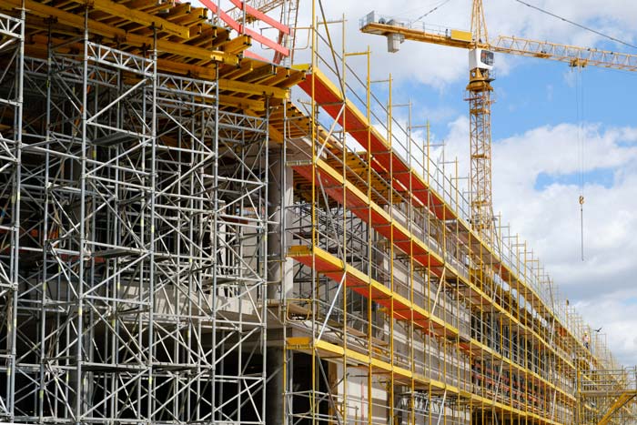 large construction site